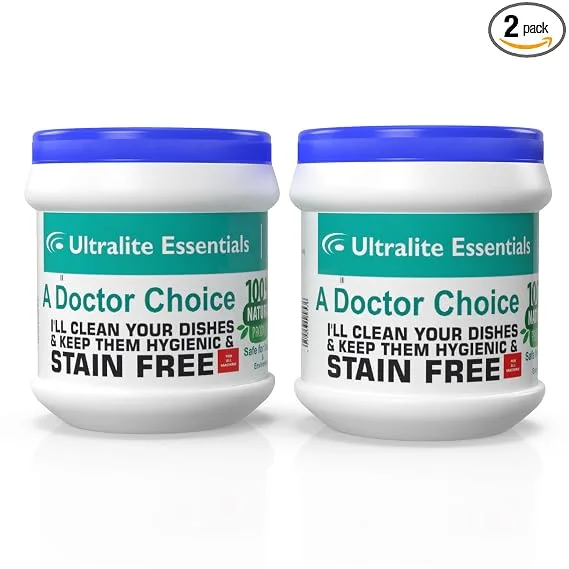 UltraLite Essentials dishwasher detergent powder for all dishwashers